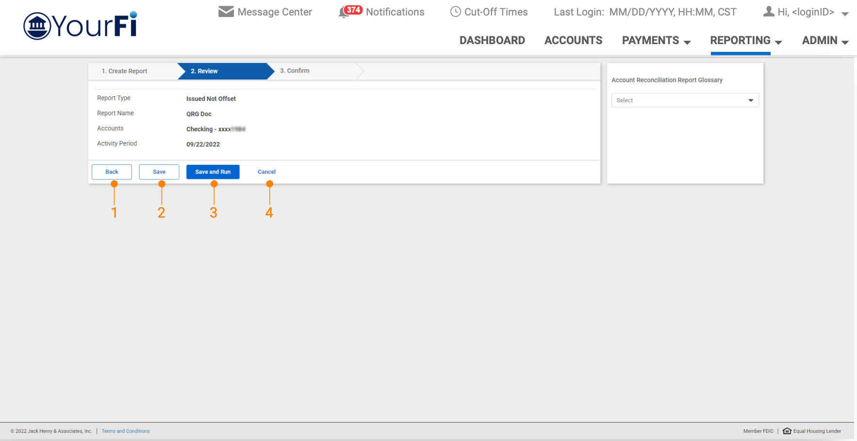TM QRG Account Reconciliation Reporting 11