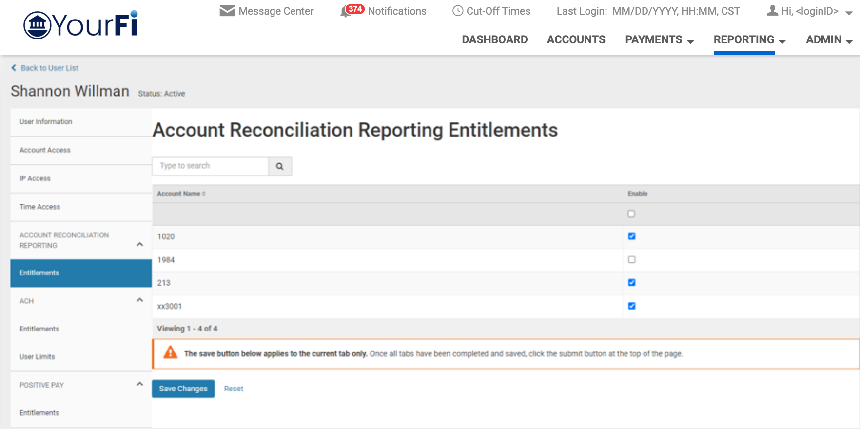TM QRG Account Reconciliation Reporting 15