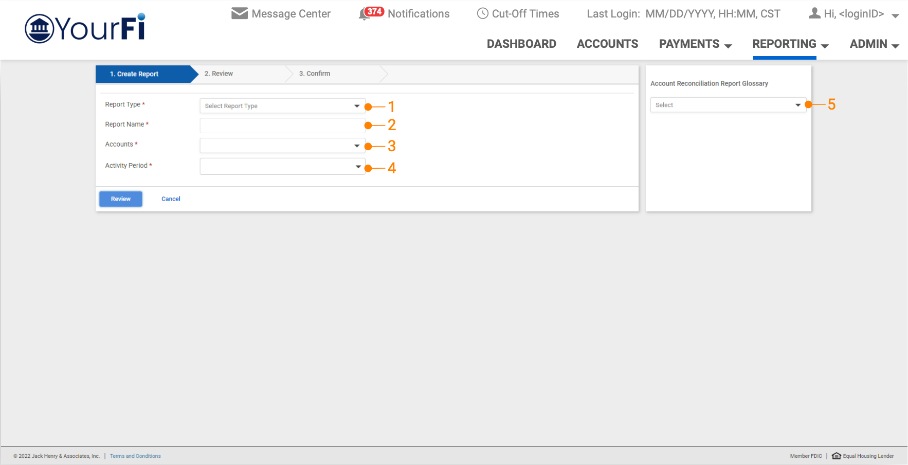 TM QRG Account Reconciliation Reporting 9