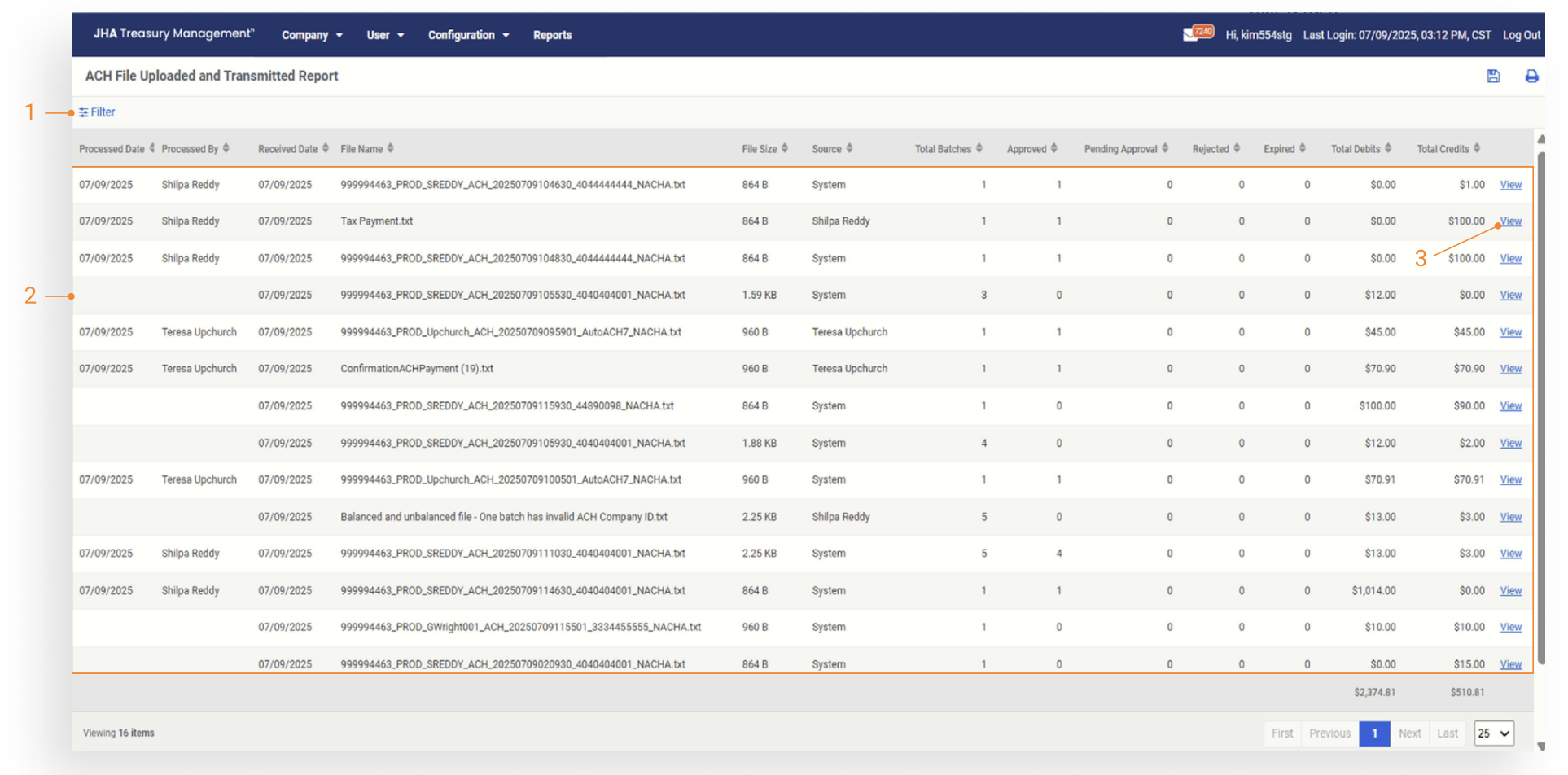 TM QRG ACH File Data Transmission via sFTP 4