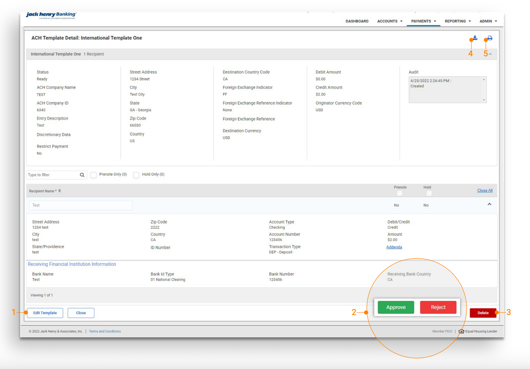TM QRG International ACH Payments From Template 8