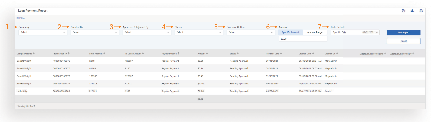 TM QRG Back Office Reports 11
