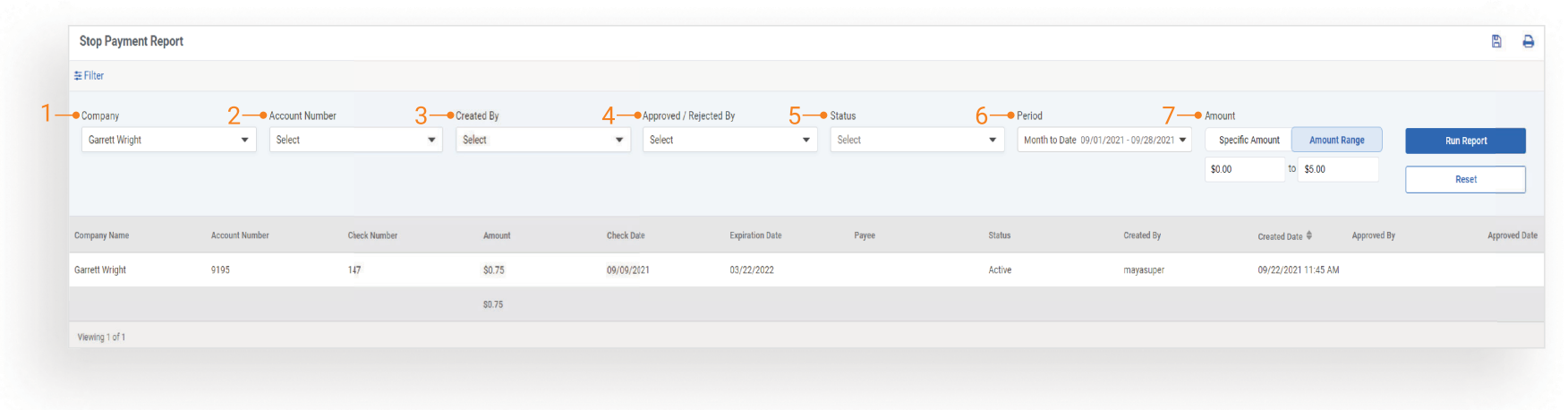 TM QRG Back Office Reports 15