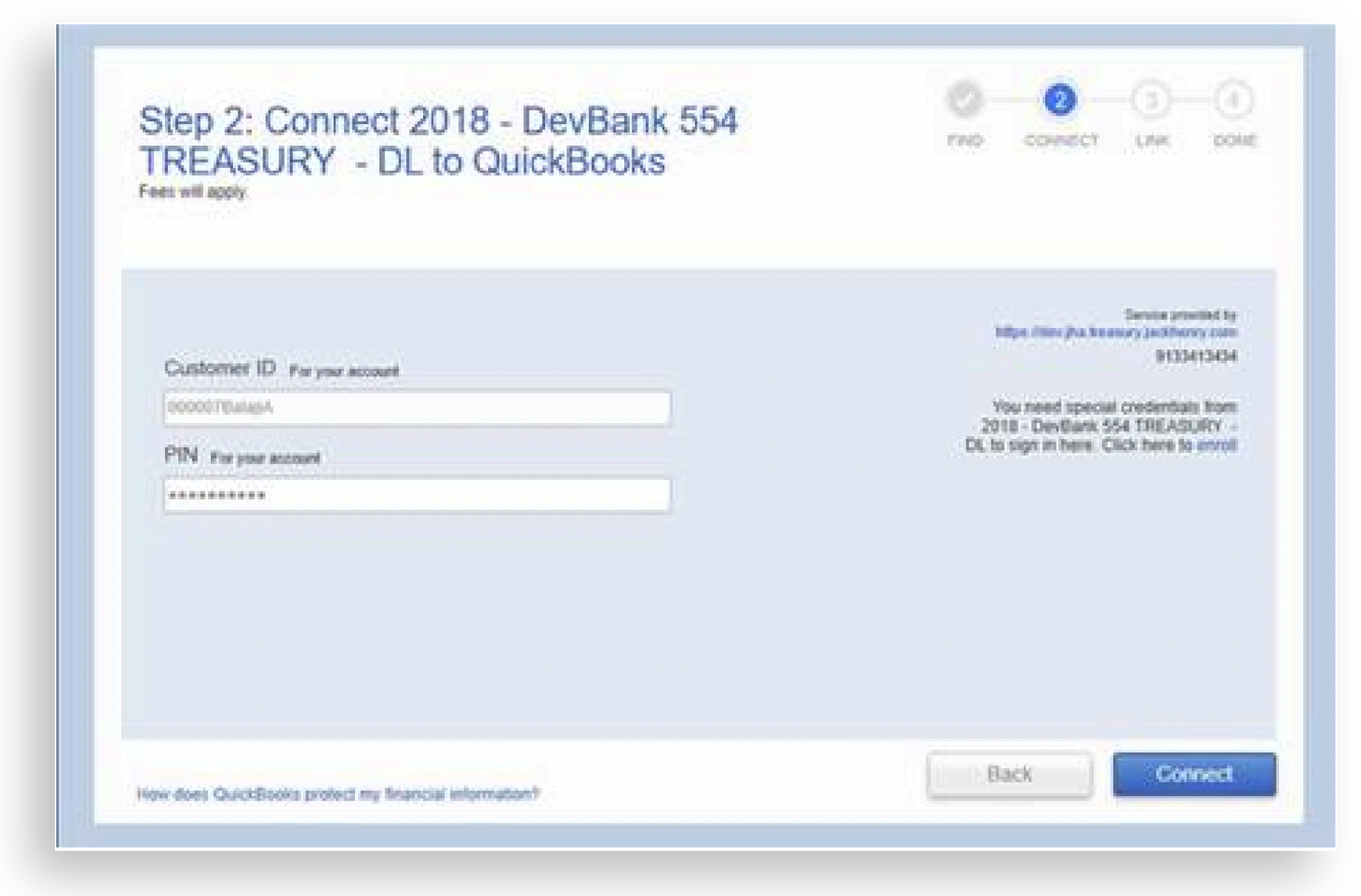 TM QRG Intuit Quickbooks Direct Connect 3